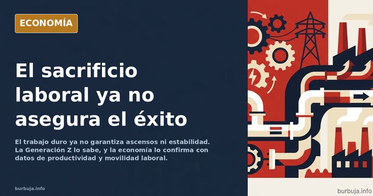 El trabajo duro ya no garantiza nada... y la Generación Z lo sabe.