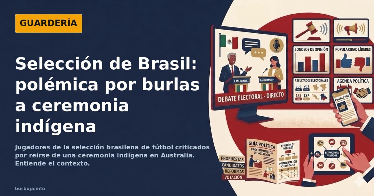 Críticas a la selección de Brasil por burlarse de los indigenas autralianos