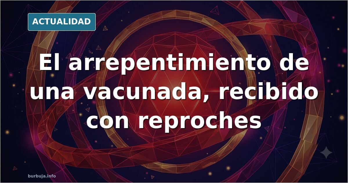 Imagen de archivo: carta atribuida a una vacunada difundida en redes sociales
