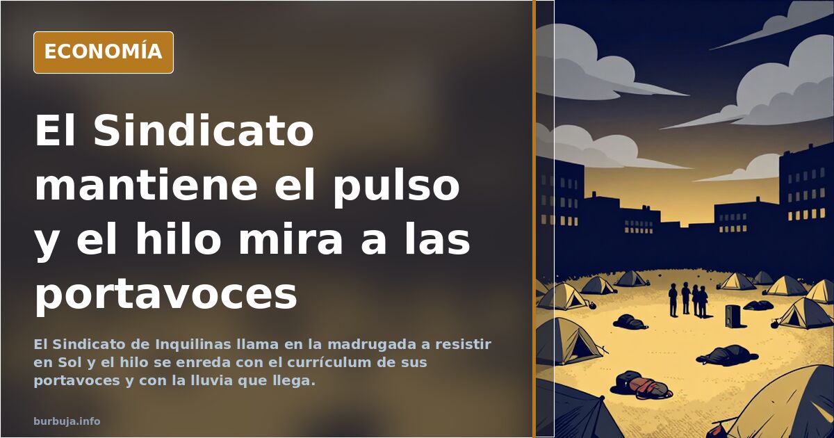 El Sindicato mantiene el pulso y el hilo mira a las portavoces