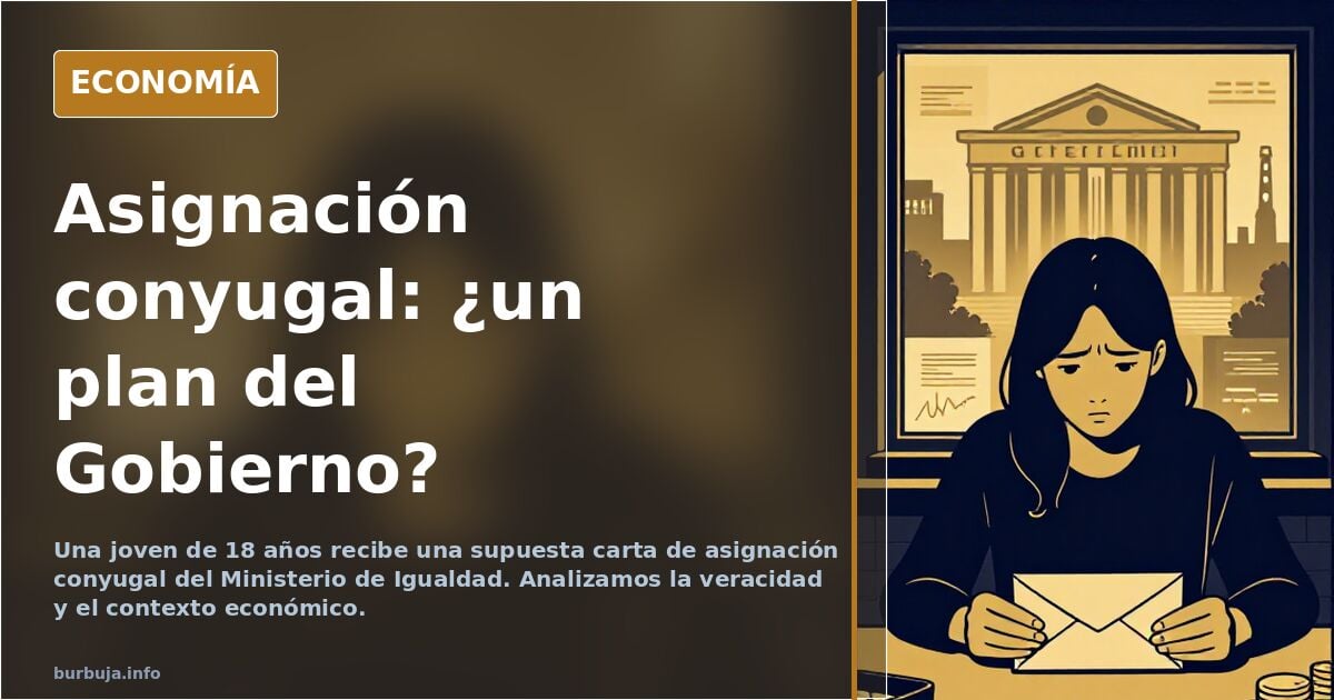 España infierno comunista. Española de 18 años recibe carta de ASIGNACIÓN CONYUGAL. ¡El Ministerio de Igualdad le ha asignado un mar1do!