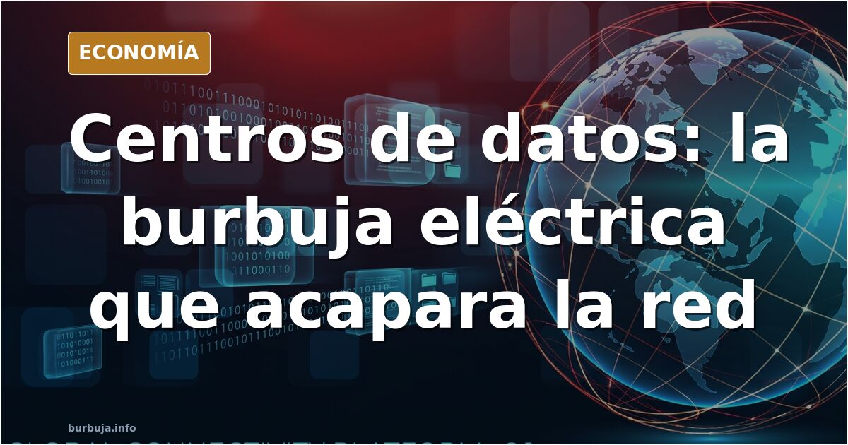 La burbuja de los centros de datos: el “bowlingzo” del siglo XXI que nadie quiere ver