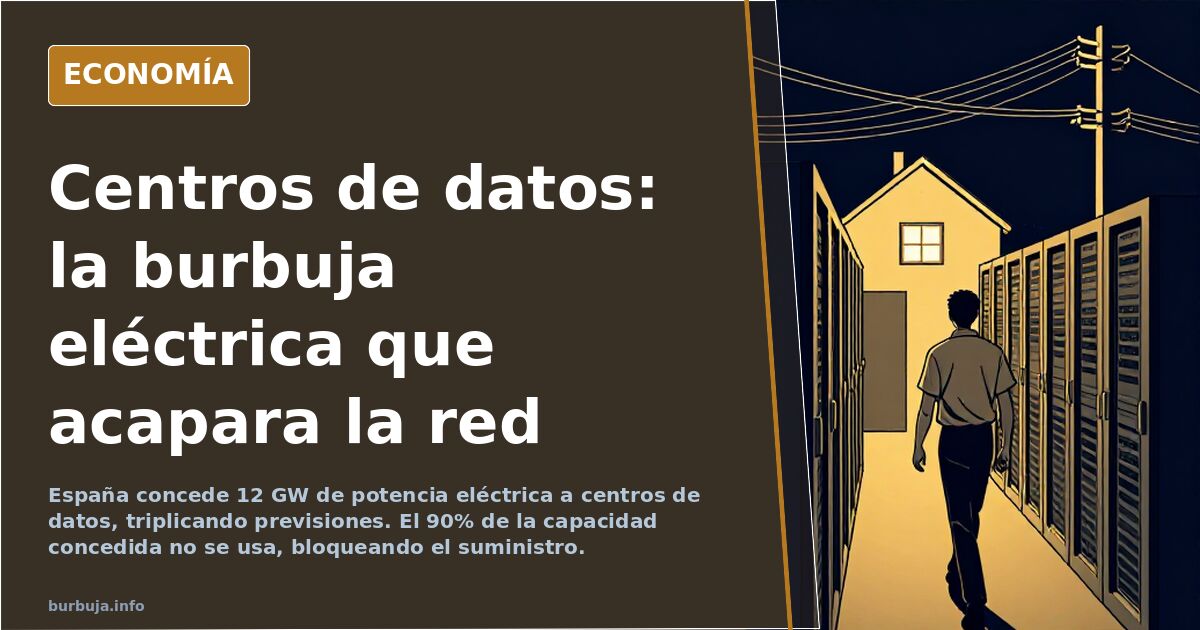La burbuja de los centros de datos: el “bowlingzo” del siglo XXI que nadie quiere ver