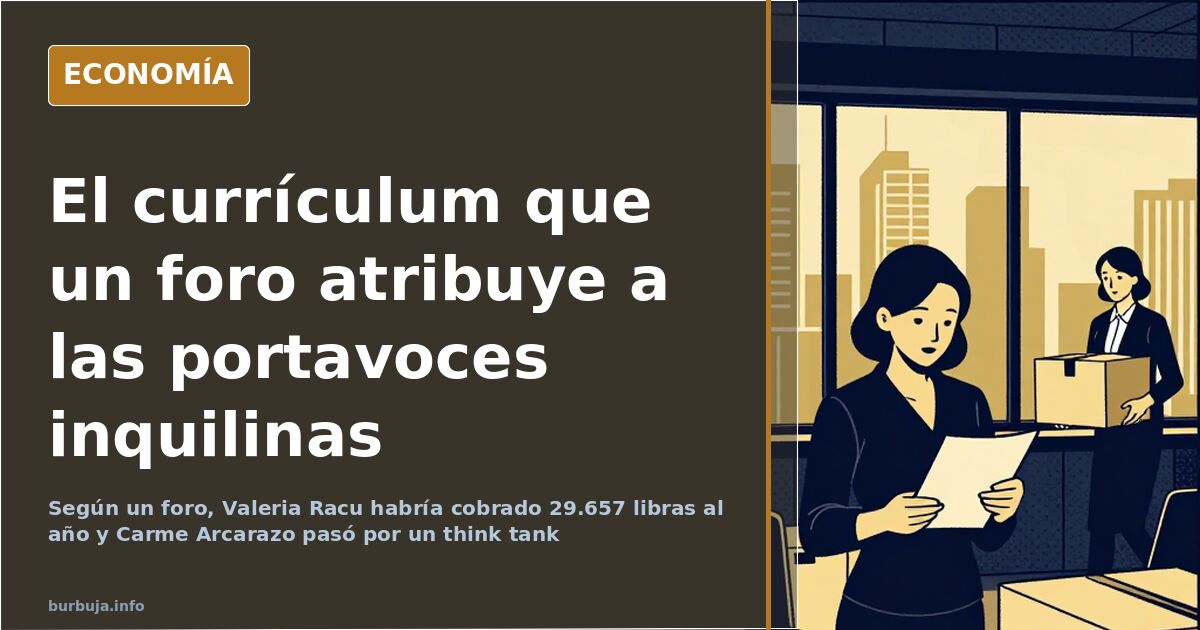 Portavoces del sindicato de inquilinos en un acto público durante la acampada por la vivienda en la Puerta del Sol