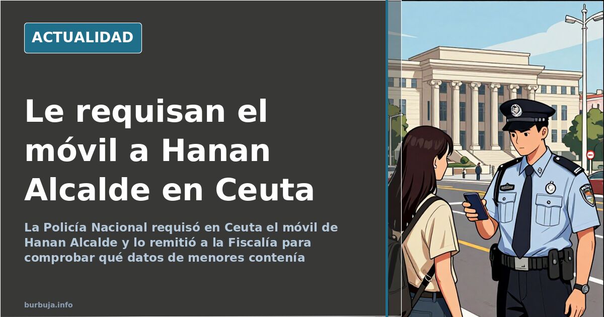 Furgón de la Policía Nacional junto a una antigua fábrica en desuso durante un operativo en Ceuta al amanecer
