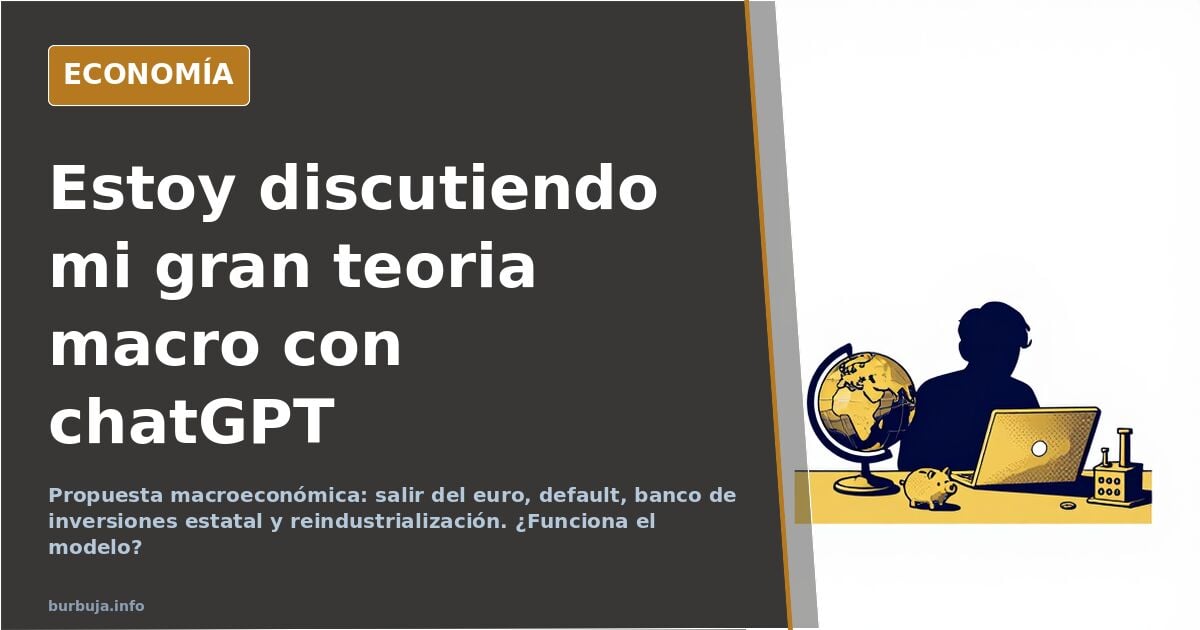 Estoy discutiendo mi gran teoria macro con chatGPT