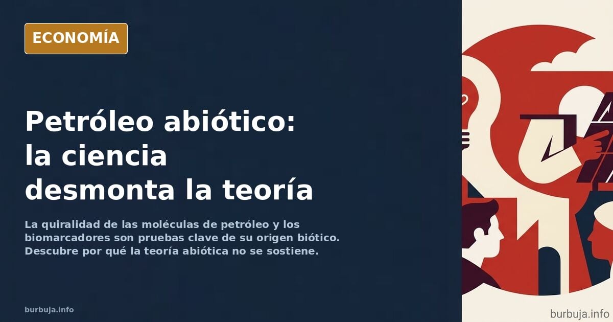 Los del petróleo abiótico sois vagos hasta para preguntarle a una IA
