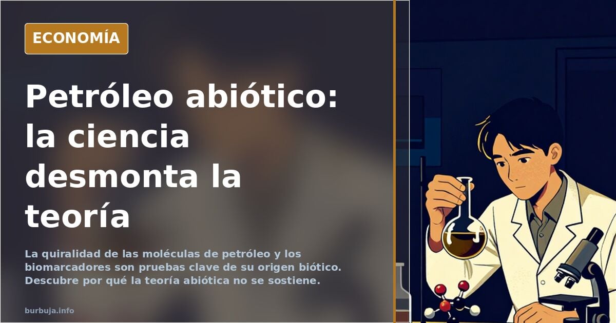 Los del petróleo abiótico sois vagos hasta para preguntarle a una IA