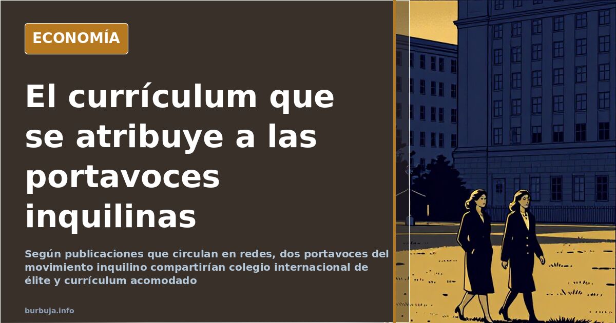 Ilustración simbólica de un megáfono y unos documentos, en relación con el movimiento de inquilinos y su discurso de la preca
