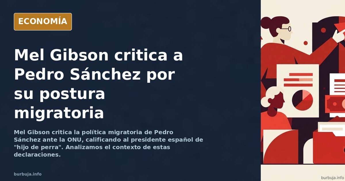 Mel Gibson ve a Pedro Sánchez y dice: I like the fruit