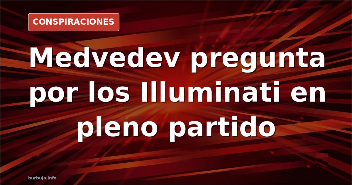 El tenista Medvedev habla de los Illuminati