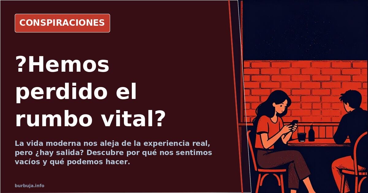 No estamos hechos para una vida plana y gris