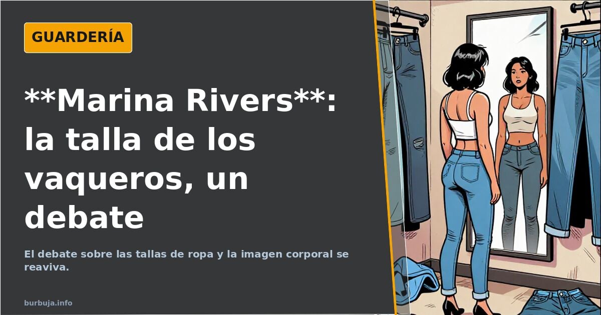 mar1na Rivers se prueba los jeans y no le entra el pandero