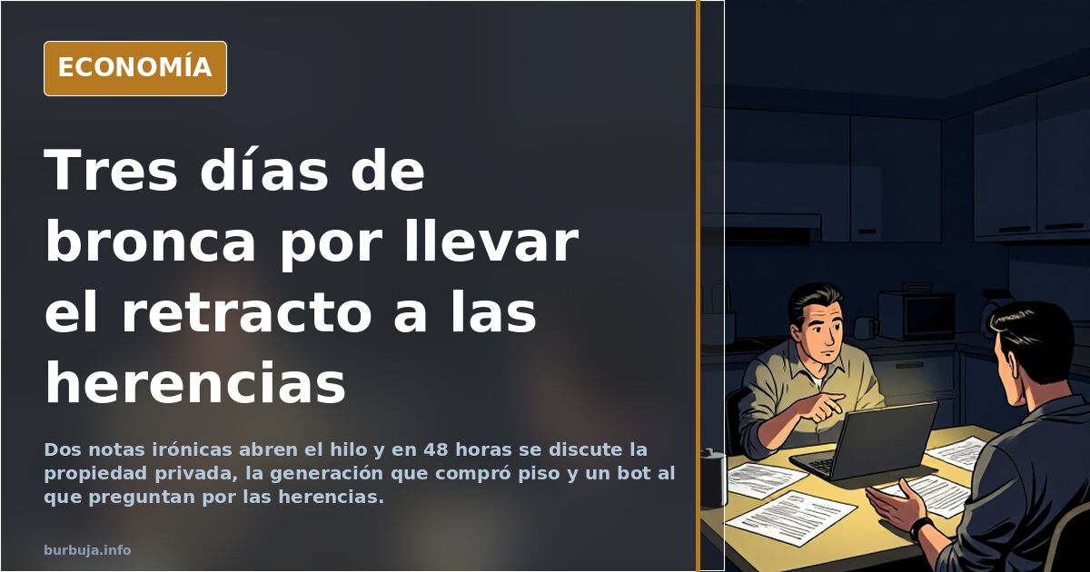dando ideas: derecho de retracto en herencias y donaciones, por parte del inquilino
