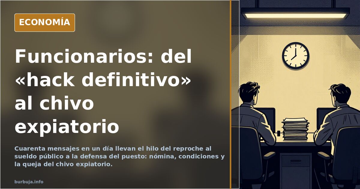 Funcionarios: del «hack definitivo» al chivo expiatorio