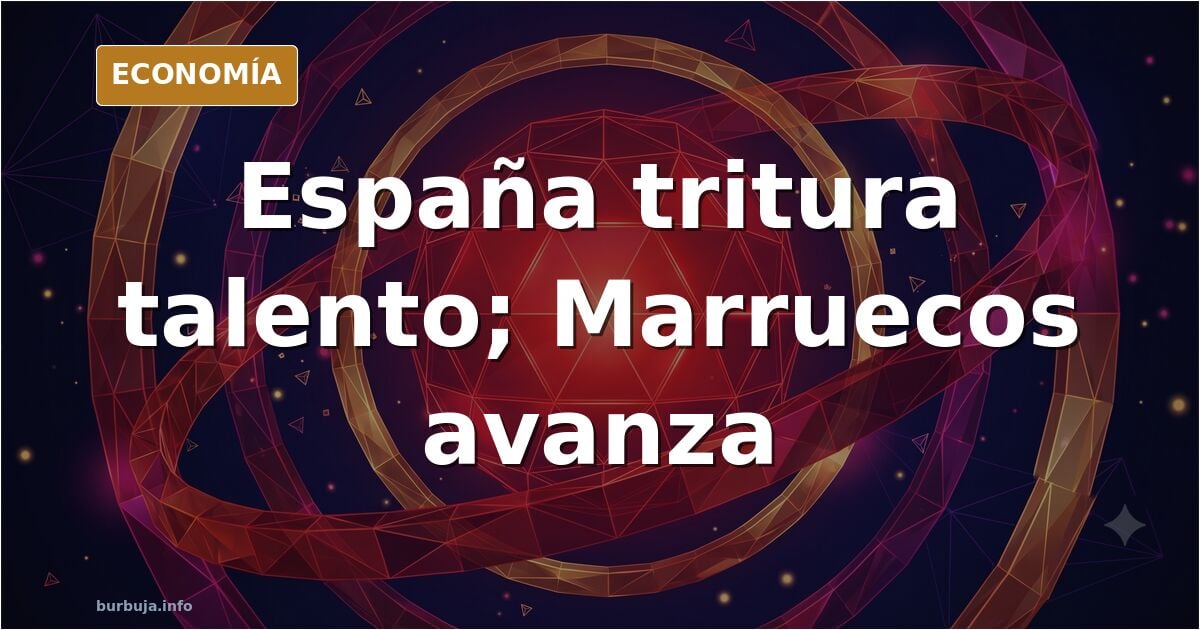 España es una fruta máquina de triturar talento y premiar al pandero-sillas. Hasta Marruecos lo hace mejor.