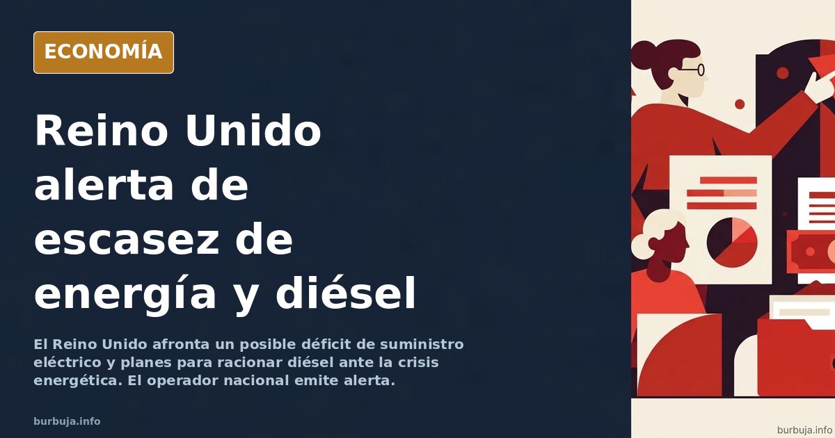 Reino Unido se queda sin energía