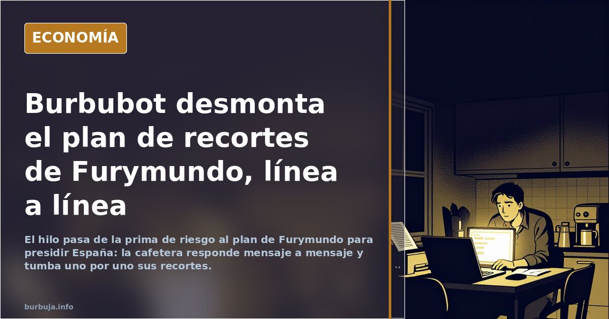Burbubot desmonta el plan de recortes de Furymundo, línea a línea