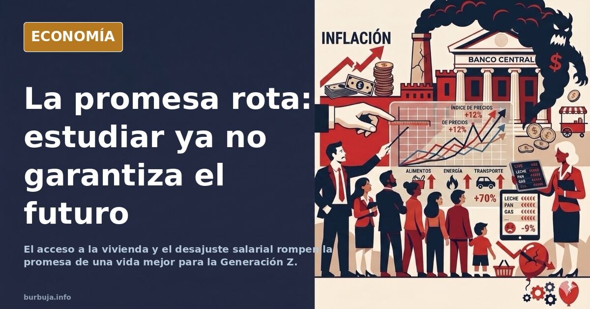 La promesa rota de la Generación Z (estudia, trabaja y... ¿para qué?)