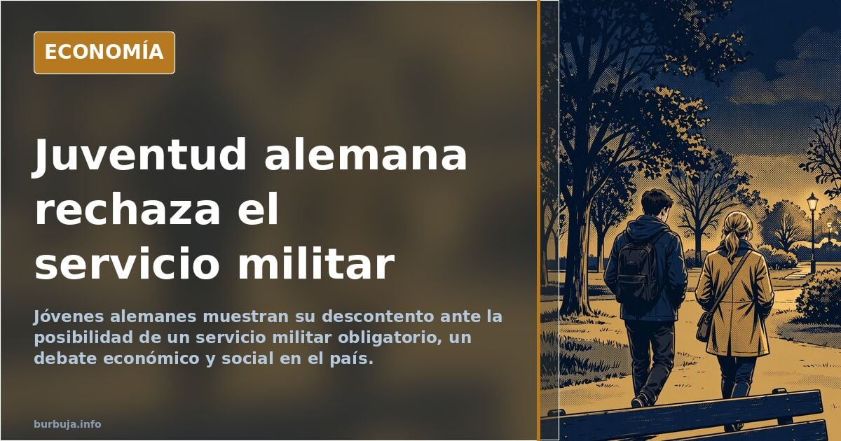 [Antimilitarismo][Mundo Sin Fronteras][Imagine all the People...]Así reacciona la juventud teutona a su llamada a filas