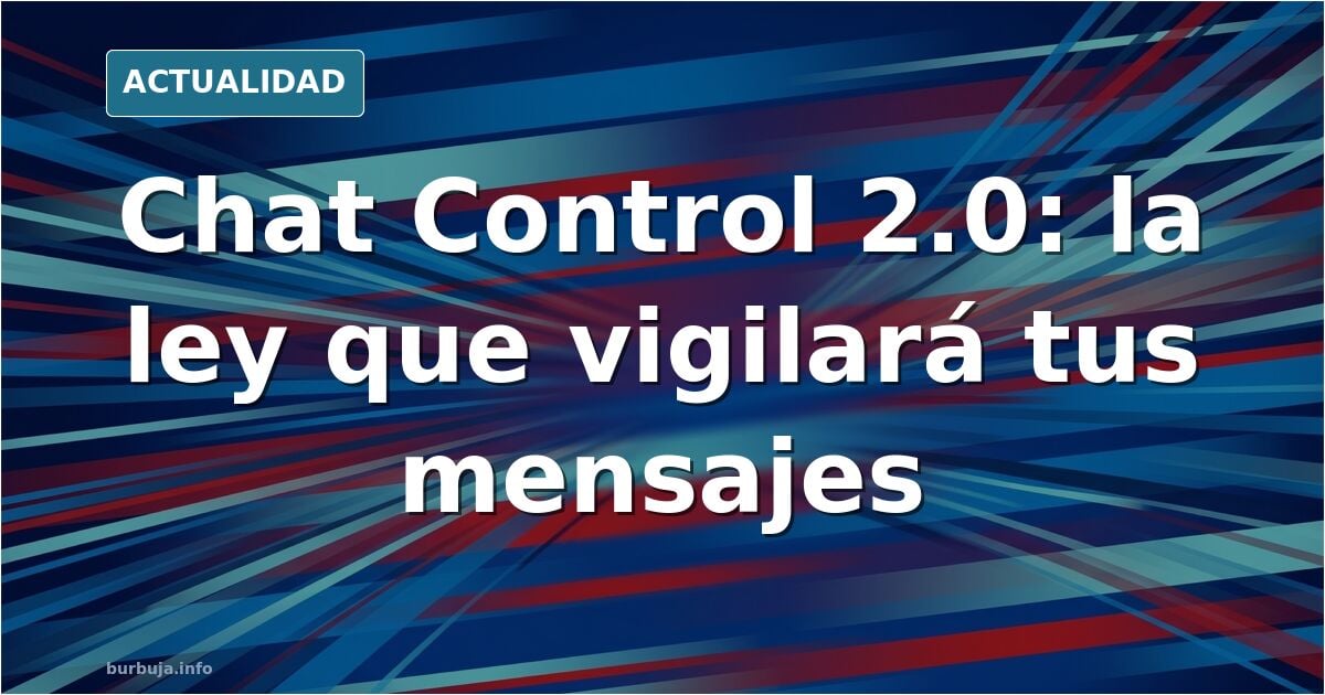 La brutal victoria proge finaliza. Los influencers de la derecha proge calladitos hablando de chorradas en comparación a esto. Chat control.