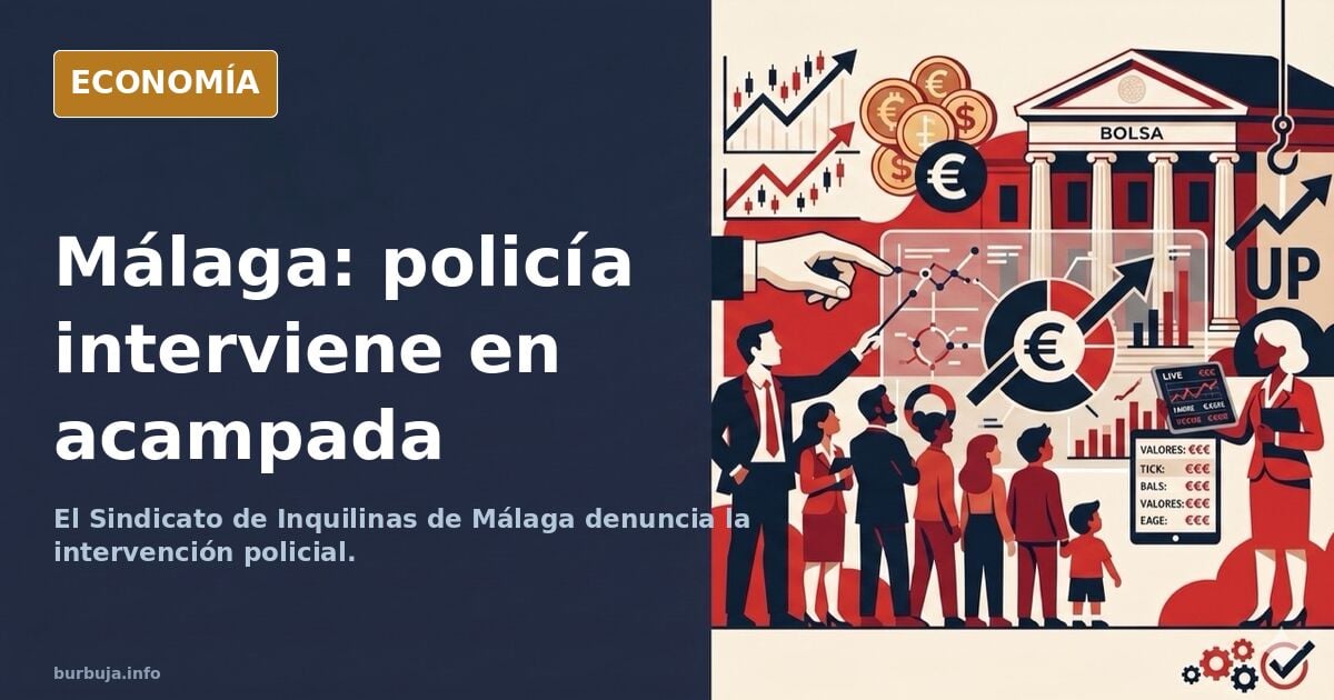 Acampadas solo dónde gobierna el PP: ahora Málaga y Sevilla