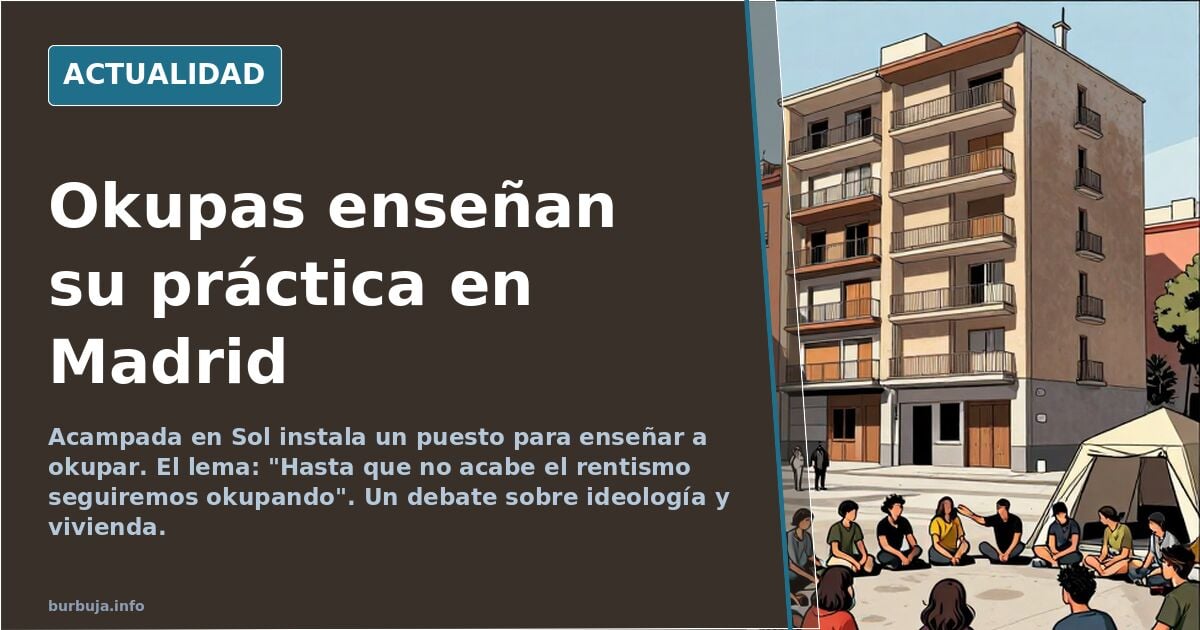 proges ensenan a okupar, ponen leyes anti okupas y los tradicionalistas/conservadores solo pueden mirar y luego les dan dinero y datos