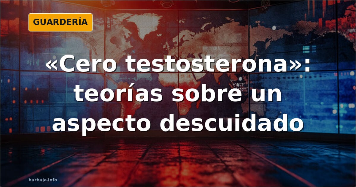 Ilustración de un hombre asociada al descuido del aspecto físico masculino