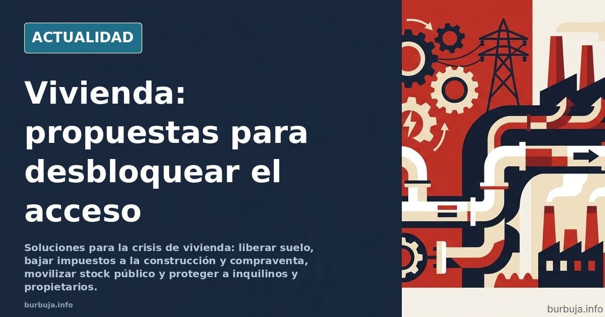 Como se solucionaria (según mi modo de ver) el problema de la vivienda