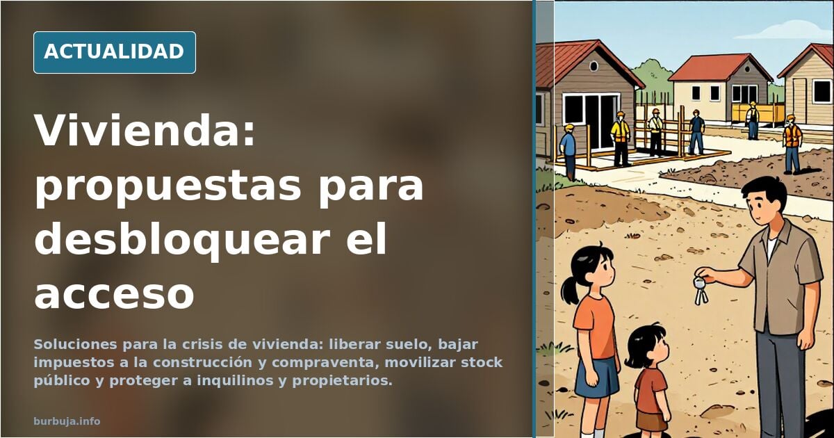 Como se solucionaria (según mi modo de ver) el problema de la vivienda