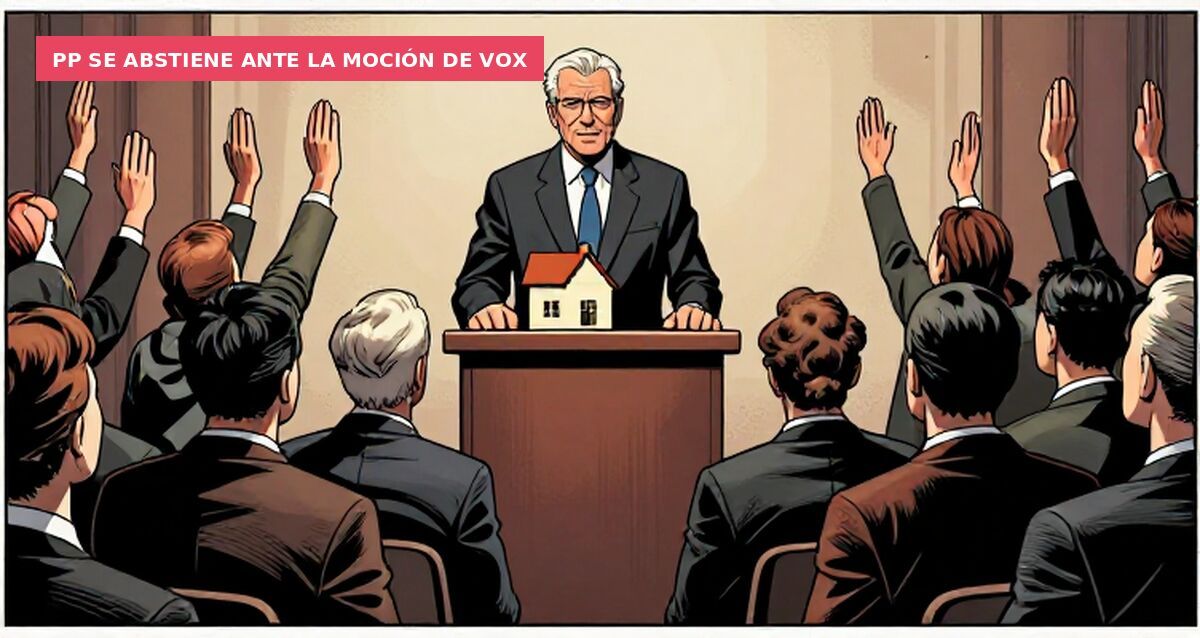 PP se abstiene ante la moción de Vox