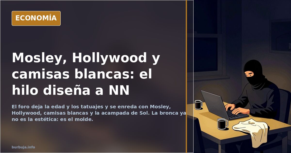 Mosley, Hollywood y camisas blancas: el hilo diseña a NN