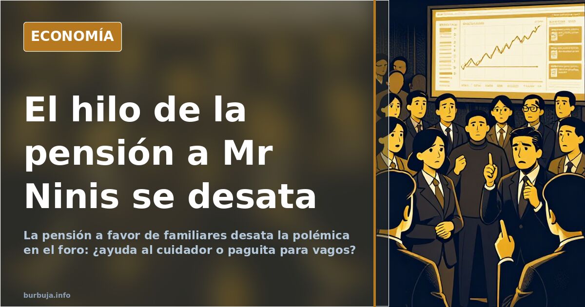 Pensión Vitalicia a los Mr Ninis mayores de 45 años