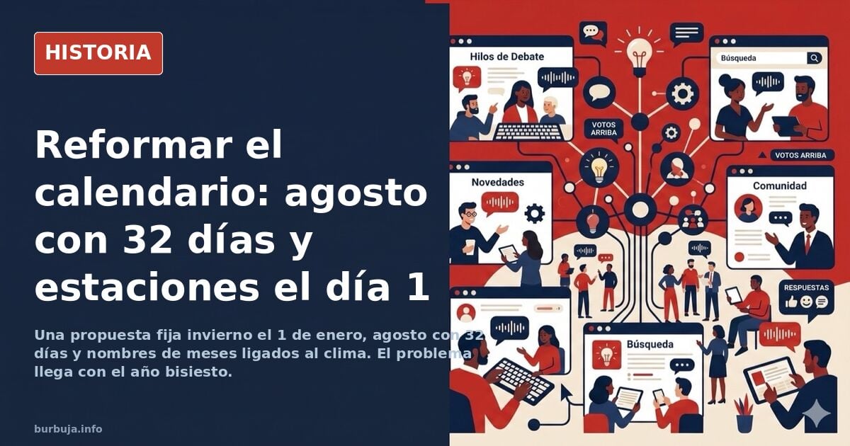 Hay que REFORMAR EL CALENDARiO