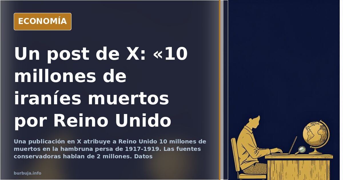 Desconocía que Reino Unido malo a 10 millones de iraníes (las fuentes más conservadoras dice 2) a través de una hambruna hecha aposta