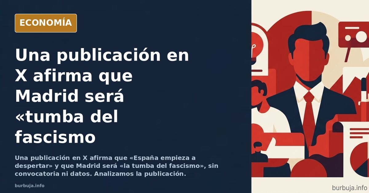 La acampada de Sol no tiene nada que ver con la vivienda. Es para luchar contra el fascismo, un fascismo que no han visto ni en foto.