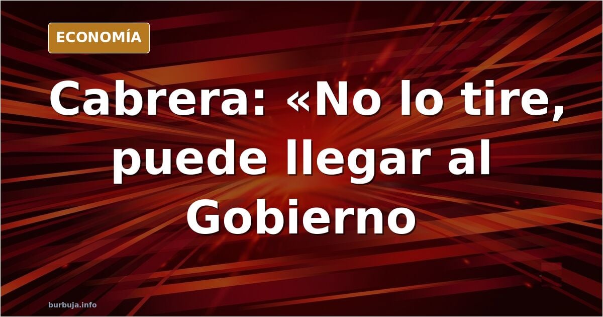 Doctor Cabrera humilla al gobierno y a los podemitas
