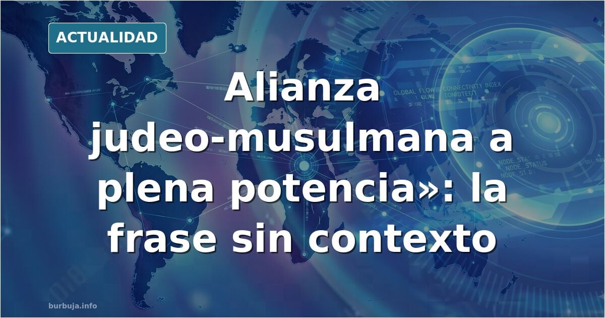 Mamdani pide una alianza alubia-musulmana contra los occidentales