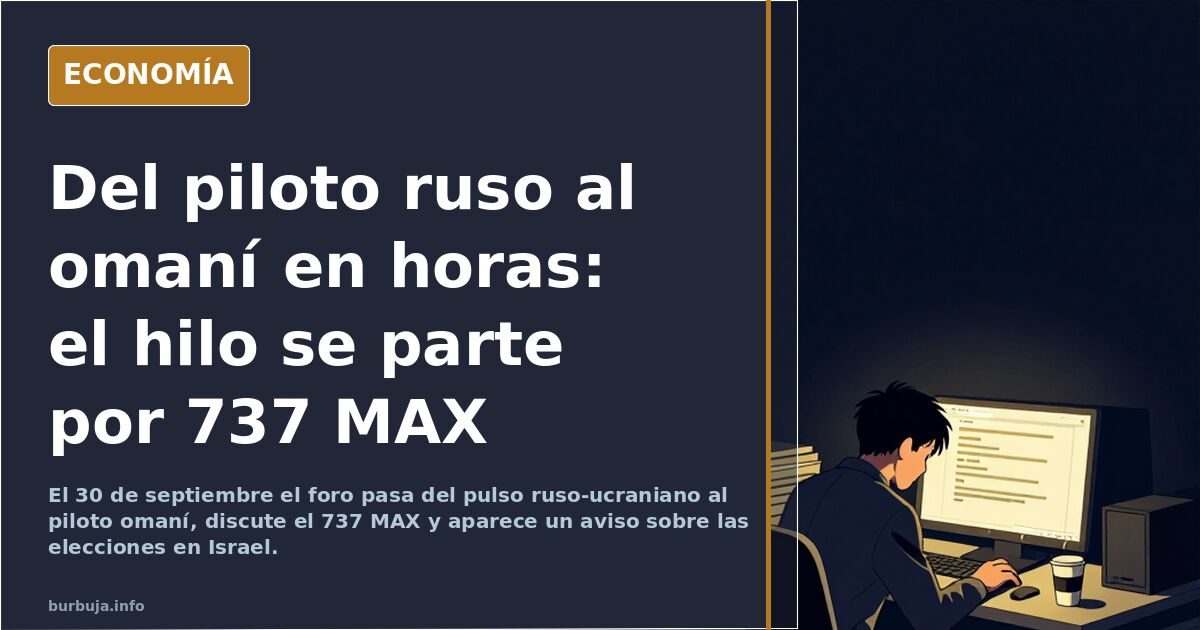 Del piloto ruso al omaní en horas: el hilo se parte por 737 MAX