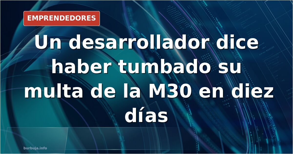 Pantalla de móvil con una multa de tráfico digital sobre la que una IA señala posibles defectos de forma para recurrirla