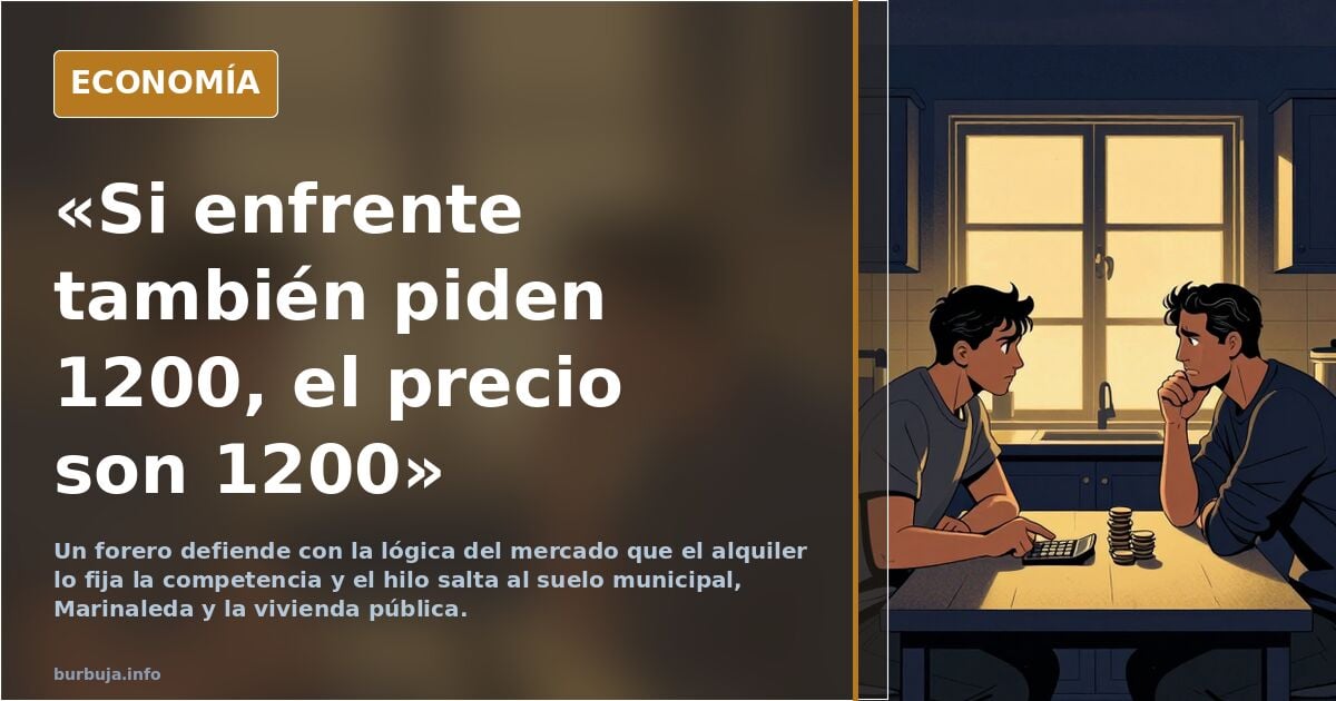 El problema ha sido que NUNCA se debió permitir que media sociedad se aprovechará la otra por el tema de la vivienda