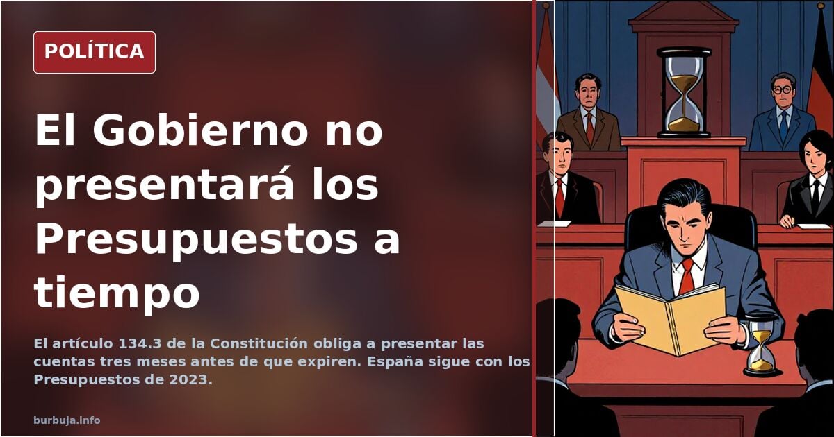 Una obligación democrática incumplida (editorial de El ABC)