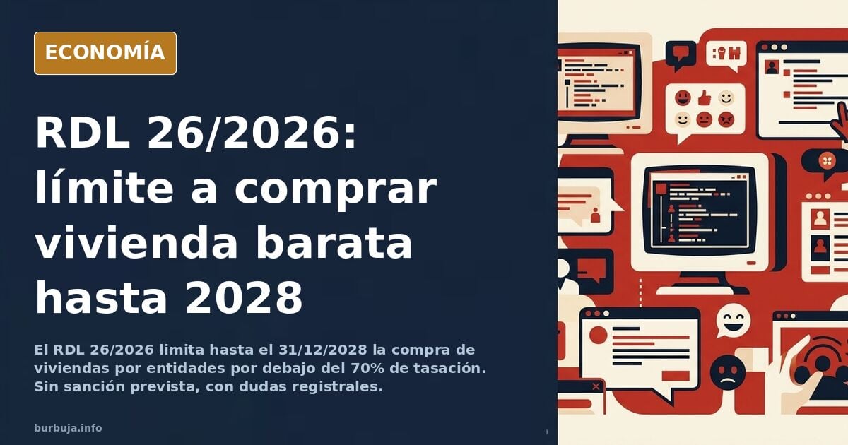 Real Decreto-ley 26/2026, de 29 de septiembre: PREPARAOS PARA LA EDAD DE HIELO