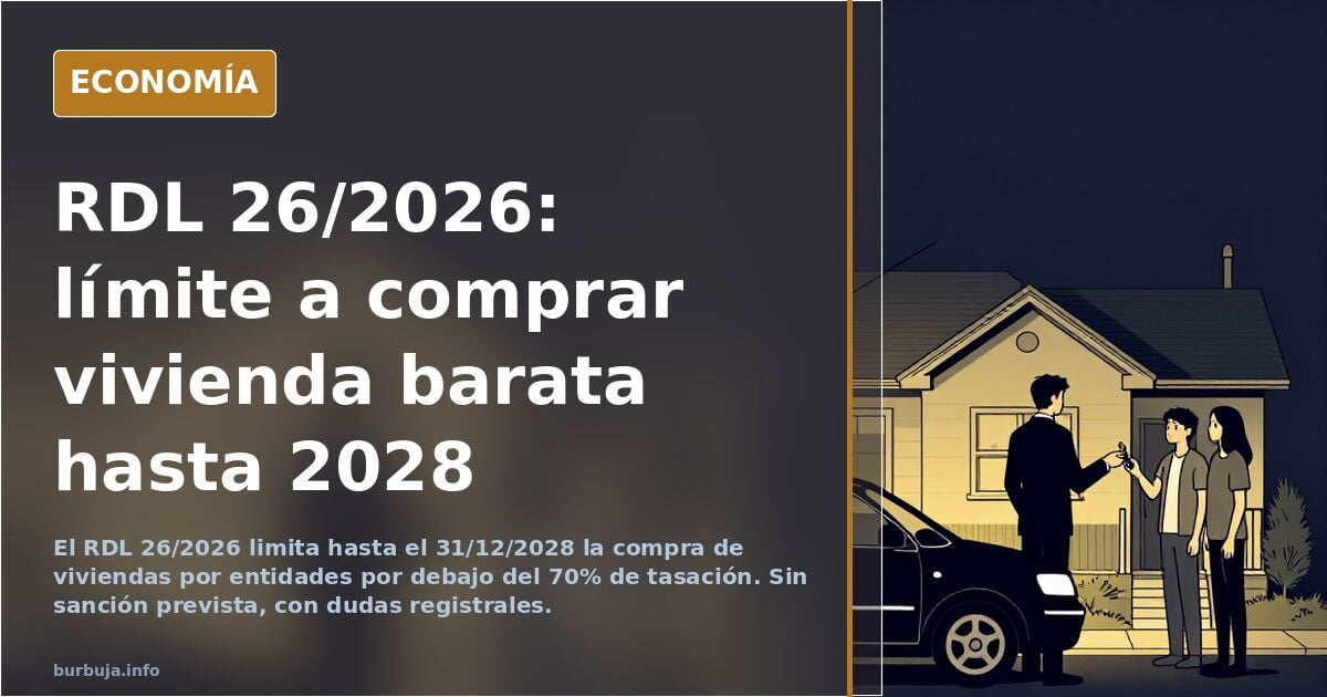 Real Decreto-ley 26/2026, de 29 de septiembre: PREPARAOS PARA LA EDAD DE HIELO