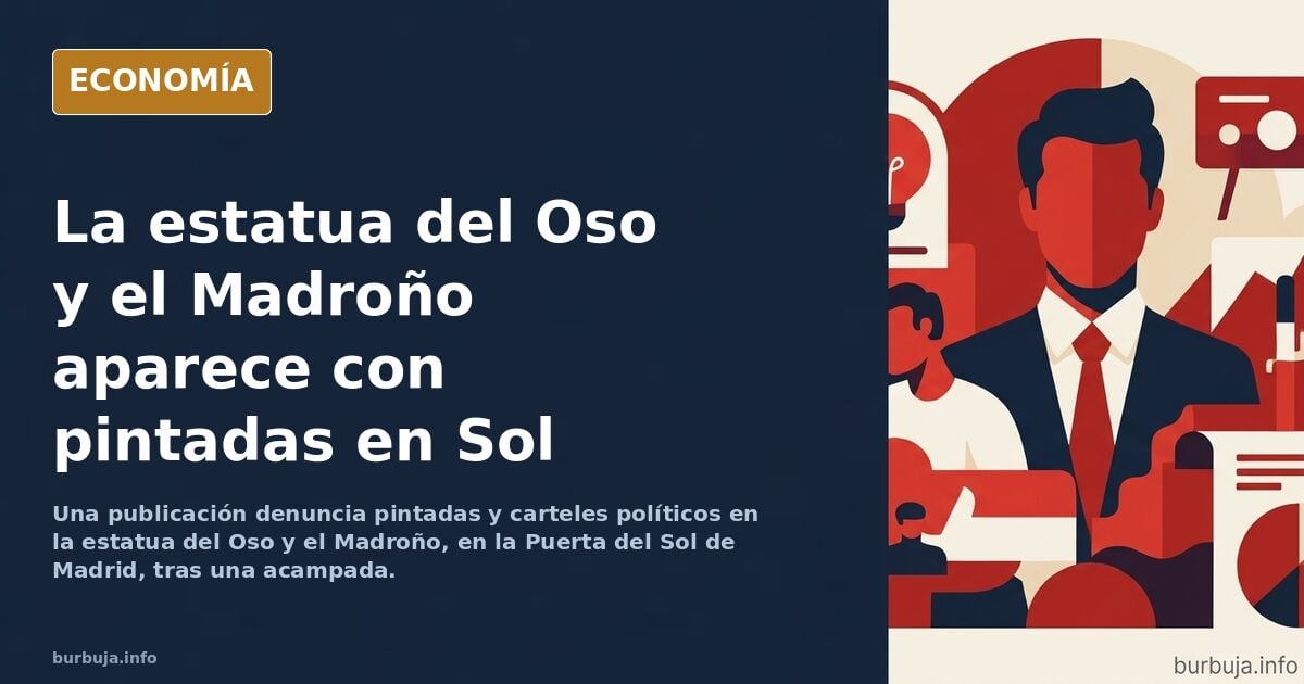 Última hora El Oso aparece vandalizado por los comunistas