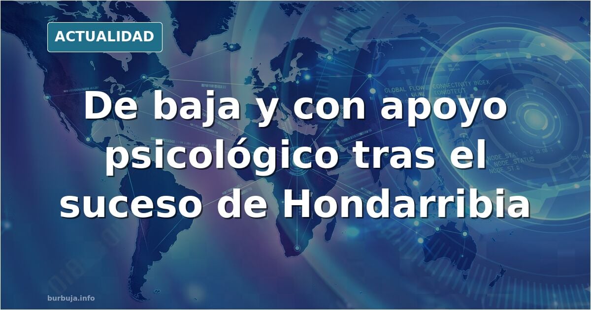 Agentes policiales en el lugar del suceso de Hondarribia, simbolizando la tensión tras una intervención armada