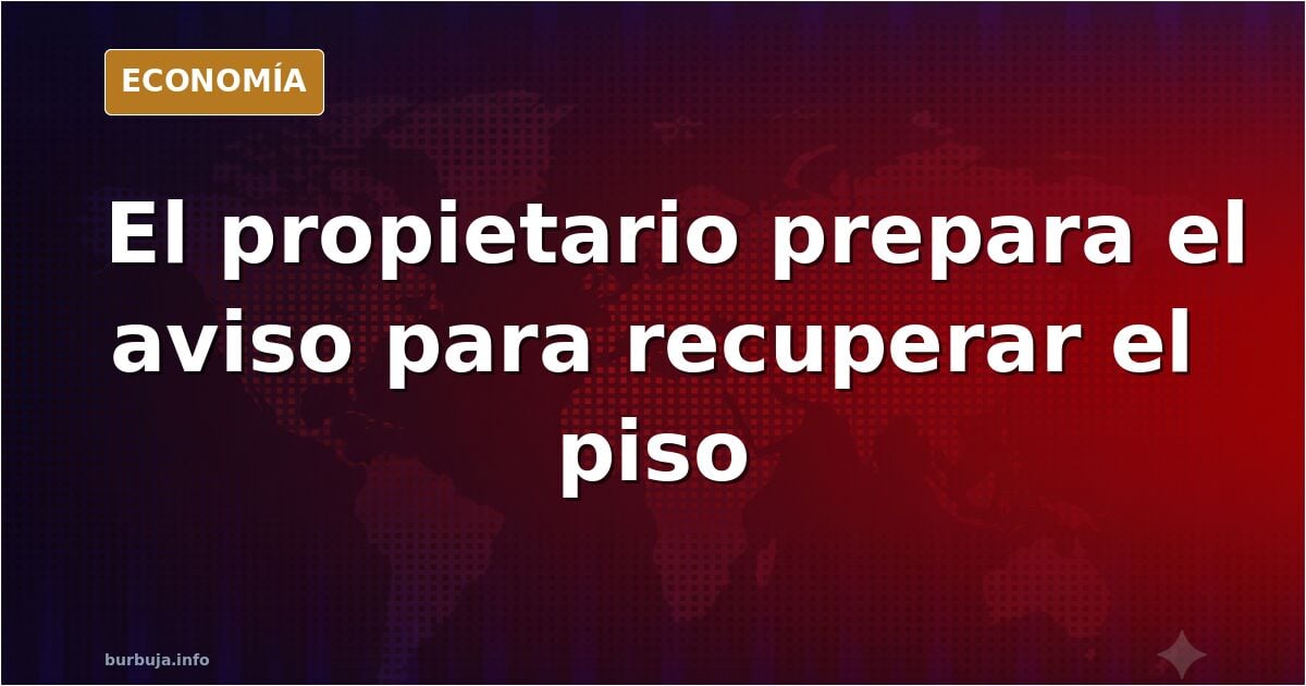 Propietario revisando un contrato de alquiler junto a un burofax sobre la mesa para recuperar la vivienda por un familiar de 
