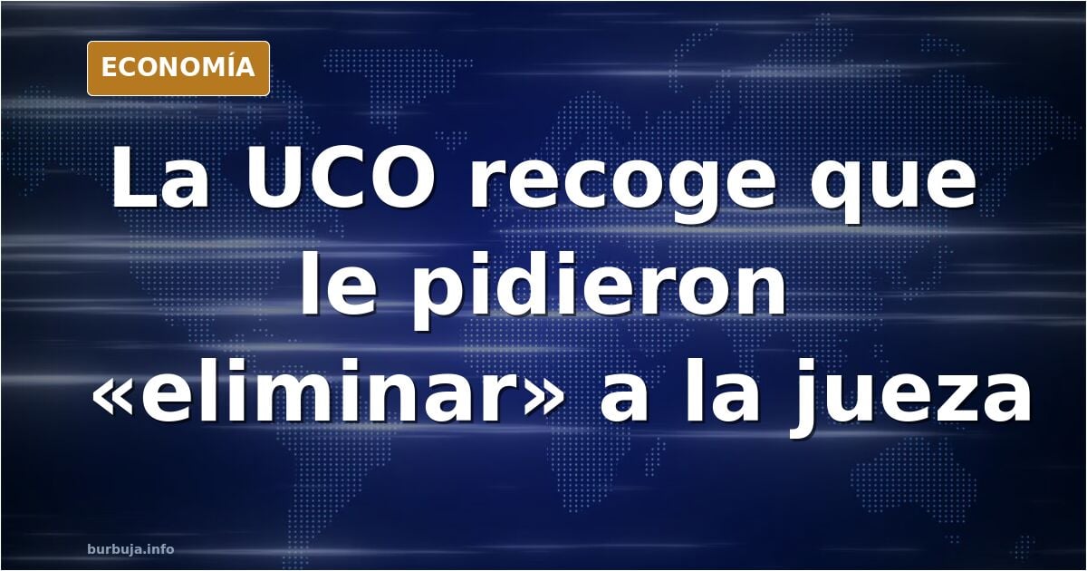 Mafia. La líder del clan al que contactó el grupo de la 'fontanera' declara a la UCO que le pidieron «eliminar» a la juez del hermano de Sánchez