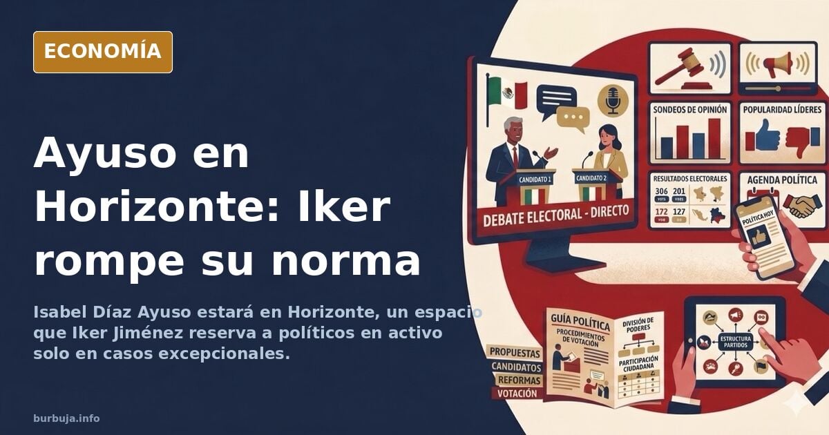 Isabel Díaz Ayuso en una imagen de archivo de una entrevista televisiva