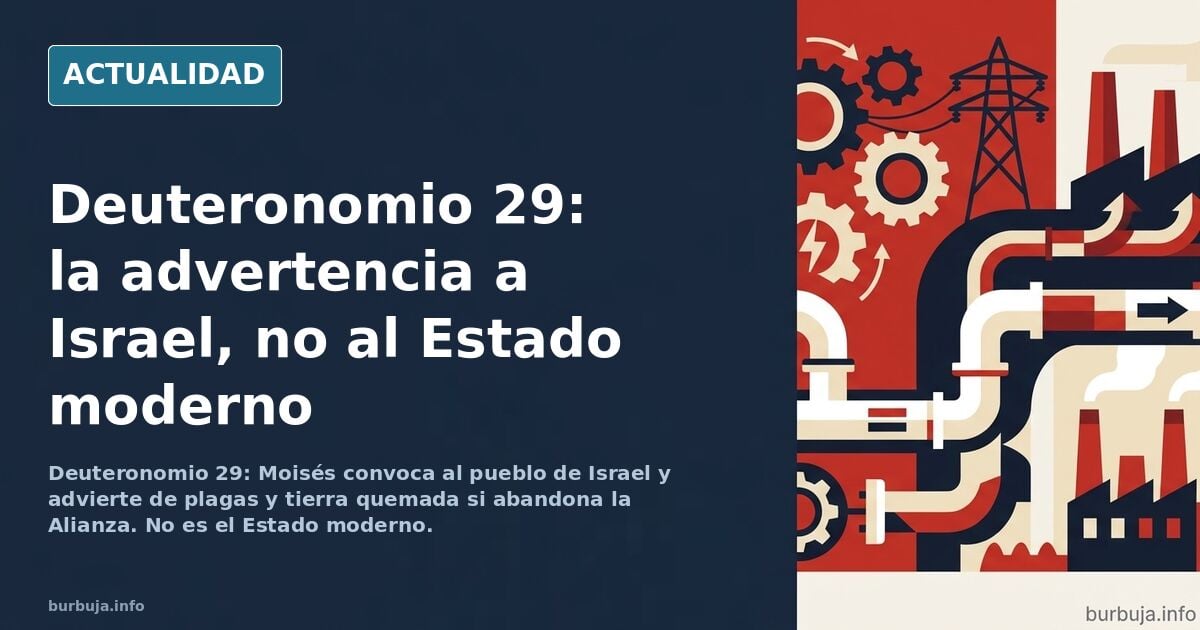 Moisés maldijo al Estado de Israel